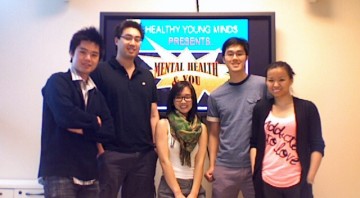 The Healthy Young Minds Group (left to right): Drs. Jay Wang, Michael Yang, Terri Sun, Josh Lai and Sally Ke.